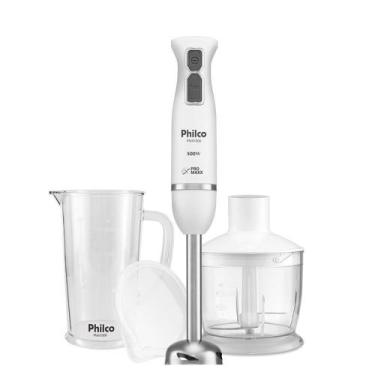 Imagem de Mixer Philco PMX1000 2 em 1, 500W, Copo de 950ml, 127V, Branco - 53201