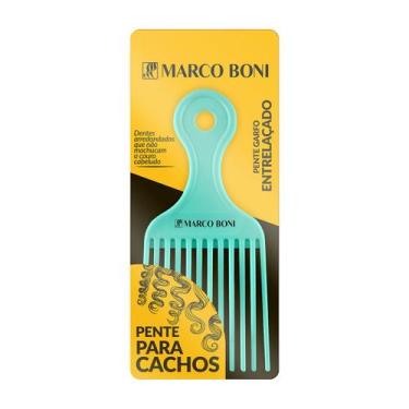 Imagem de Pente garfo para cachos marco boni 1545 verde