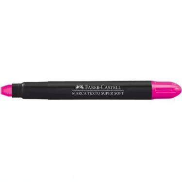 Imagem de Pincel marca texto gel Supersoft Rosa 155728 - Faber-Castell