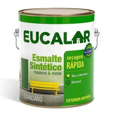Imagem de Tinta Esmalte Eucalar Brilhante 3600 Verde Folha