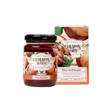 Imagem de Óleo Esfoliante Corporal de Macadâmia 180g Cuidados Diários - Flora Pu