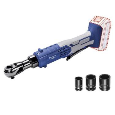 Imagem de Chave Catraca 20V 3/8" 65 N.m Tramontina by Total - Sem Bateria e Carr