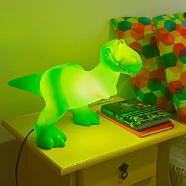 Imagem de Luminária Infantil Usare Dinossauro Rex Personagem Filme Desenho Animado Toy Story - Disney