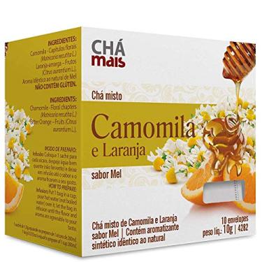 Imagem de Chá De Camomila E Laranja Sabor Mel 10 Sachês, ClinicMais