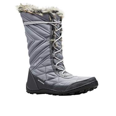 Imagem de Columbia Bota feminina Minx Mid III Santa Fe, Ti cinza de aço, cinza gelo, 10.5