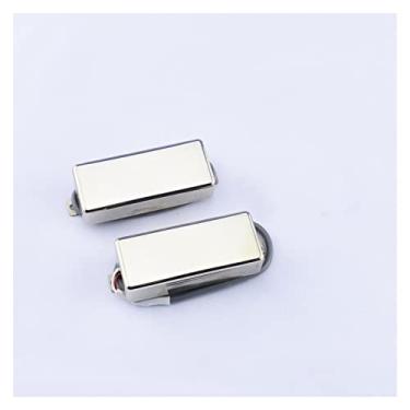 Imagem de 1 Conjunto Alnico Mini Humbucker Guitar Pickups Captador (Color : 01)