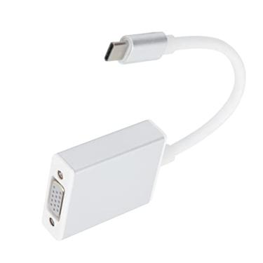 Imagem de Adaptador Tipo C para VGA, Plug and Play Cabo Adaptador Tipo C para VGA Durável e Confiável Forte Compatibilidade para Computador para Lumia 950XL