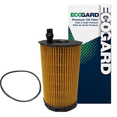 Imagem de ECOGARD X5843 Cartridge Engine Oil Filter for Conventional Oil - Premium Replacement Fits Audi A8 Quattro, S5, Q7, R8, RS5, A6 Quattro, RS4, S6, S8 / Volkswagen Touareg