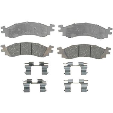 Imagem de ACDelco 14D1158CH Advantage Conjunto de pastilhas de freio a disco frontal de cerâmica com ferragens