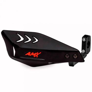 Imagem de Protetor de Mão AMX Wing Preto/Vermelho