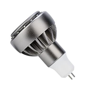 Imagem de YONGJIA Lâmpada LED MR16 12V Entrada GU5.3 equivalente a 12W 75W 1200LM Luz de ângulo de feixe de 24 graus, não regulável (branco quente)