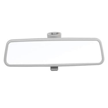Imagem de Espelho retrovisor interno, espelho retrovisor pequeno grande angular Resistência à abrasão para carro universal(grey)