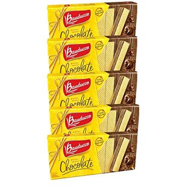 Imagem de Kit c/5 Wafers Bauducco 140g - Chocolate