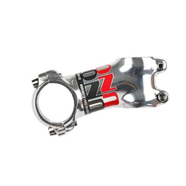 Imagem de Haste de bicicleta de montanha 31,8 cm, 7/17/35 graus 70-130 mm haste de elevação retrô leve para a maioria das bicicletas, bicicleta de estrada, MTB, BMX, ciclismo (liga de alumínio, prata) (± 17° 70 mm)