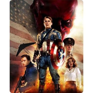 Imagem de Steelbook Blu-Ray - Capitão América: O Primeiro Vingador - Marvel