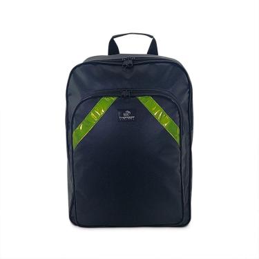 Imagem de Mochila Grande Reforçada Motoboy Motoqueiro Lona Refletivo