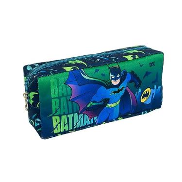 Imagem de DAC Estojo em Tecido - Batman Estampado 19,5 cm x 8,5 cm x 5 cm
