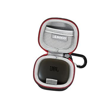 Imagem de RLSOCO Estojo para microfones JBL Live Pro TWS 2/Vibe Flex/Wave Flex True Adaptive Noise Cancelling Beamforming - Preto (somente estojo)