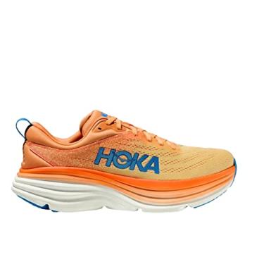 Imagem de HOKA ONE ONE Sapatos masculinos Hoka Bondi 8 (Impala/Laranja Mock, us_Footwear_Size_System, adulto, masculino, numérico, médio, numérico_12)