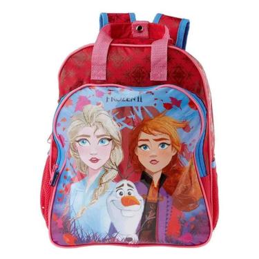 Imagem de Mochila Escolar Infantil Frozen 37389 Rosa - Dermiwil 
