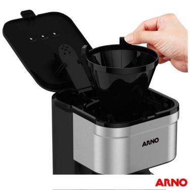 Imagem de Cafeteira Arno Preferita Preta Para Cafe Em Po - Cfpf 110V