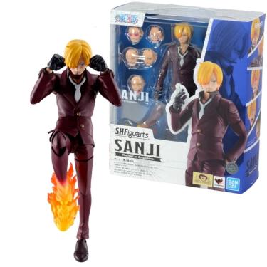 Imagem de Sanji S.H Figuarts Figura One Piece Onigashima Raid 