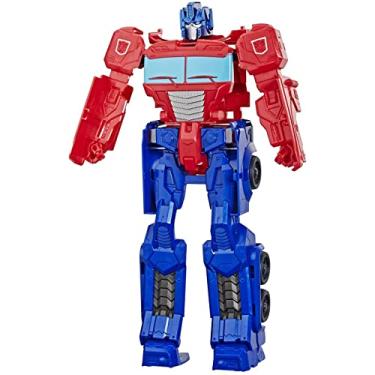 Imagem de Transformers, Boneco Optimus Prime Authentics Titan Changer