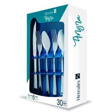 Imagem de Faqueiro Estojo Papelão, 30 Peças, Angra, Herces 1377-30, Hercules
