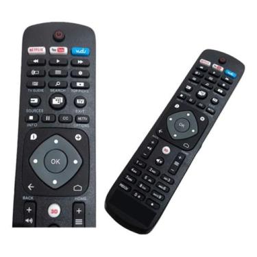Imagem de Controle Compatível Tv Philips Smart 4k 42pfl5008g/78 - MB