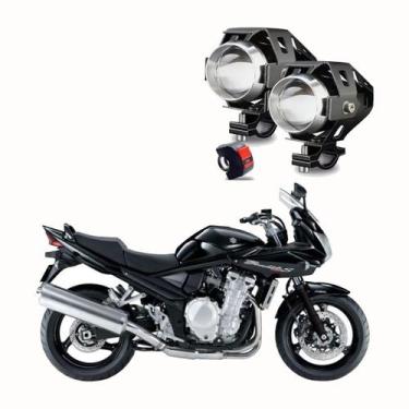 Imagem de Kit Led Farol de Milha Moto Suzuki Bandit 1250 2009 2010 2011 2012 201