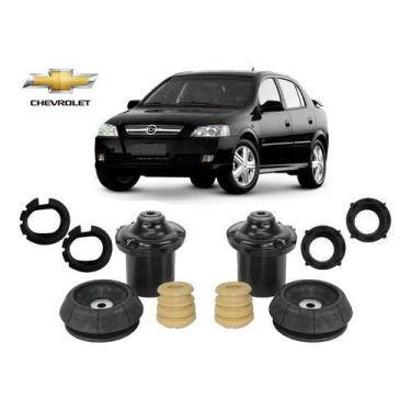 Imagem de 2 Kit Do Amortecedor Dianteiro Coxim Batente Coifa Calços Chevrolet Gm