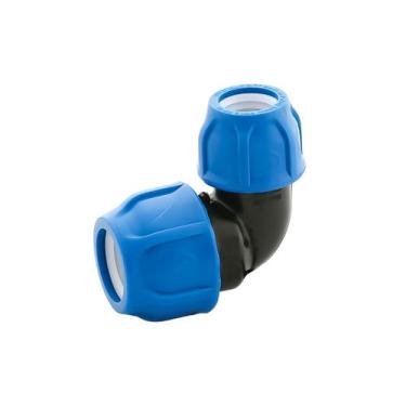 Imagem de Joelho de compressão pp p/pead redução 90x75mm - Aquaplastic