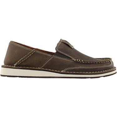 Imagem de ARIAT Tênis masculino Eco Cruiser sem cadarço, Barbed Brown, 8.5