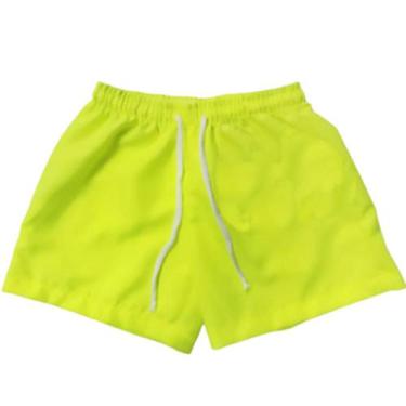 Imagem de Shorts Feminino Infantil Juvenil - OX CONFECÇÕES, Verde, 12