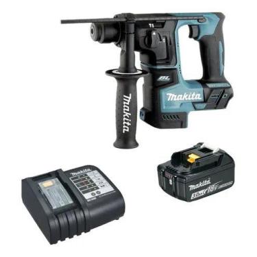 Imagem de Martelete Bateria Sds Dhr171 + Bateria + Carregador Makita
