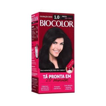 Imagem de Tinta de Cabelo Biocolor Mini Kit Preto Fundamental 1.0