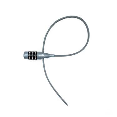 Imagem de Ulac YL1 AIRJUST-Combo Chave de bicicleta, cadeado de cabo combo Neo Zip, cinza