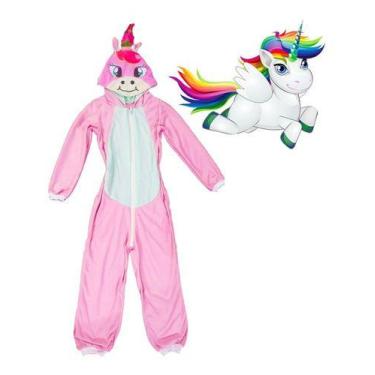 Imagem de Pijama Unicórnio Infantil Macacão Kigurumi Pokemon Pintadinh - anjo da