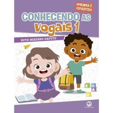 Imagem de Livro - Conhecendo as vogais 1 e 2  kit 02 livros - ciranda 