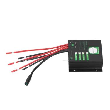 Imagem de Regulador de Bateria de Painel Solar, Controlador de Carga de Modo Ajustável 10A, Monitoramento Em Tempo Real Com Função de Temporizador
