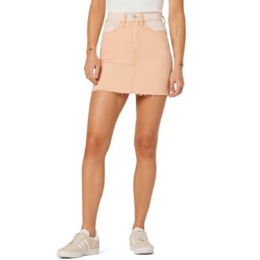 Imagem de HUDSON Minissaia Viper feminina, Rosa/areia, 27