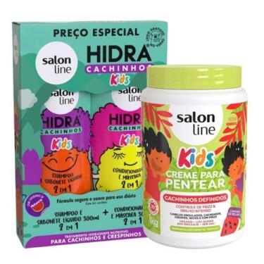 Imagem de Kit Salon Line Hidra Cachinhos + Creme Melancia