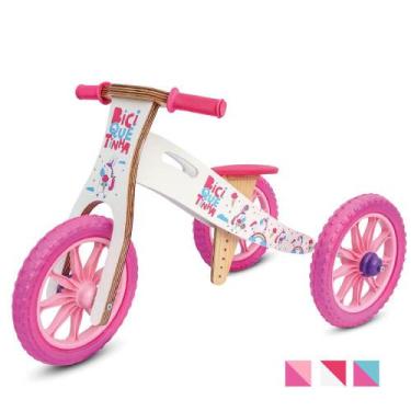 Imagem de Triciclo 2 em 1  Biciquetinha Unicórnio - BiciQuétinha