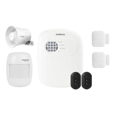 Imagem de Kit Central De Alarme Via App Com Sensor Sirene Controle - INTELBRAS  
