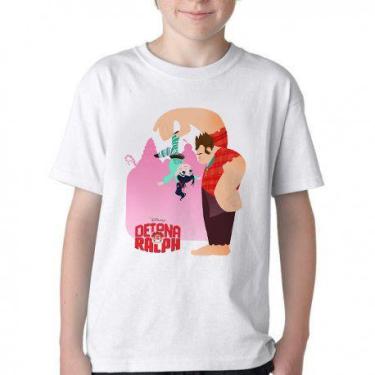 Imagem de Camiseta Infantil ou adulto Detona Ralph Blusa Criança todos tamanhos 