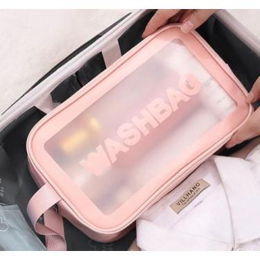 Imagem de Necessaire  Maquiagem Feminina  Transparente A Prova De Água - WAHSBAG