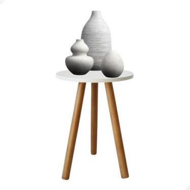 Imagem de Mesinha de Canto Individual Pé Palito Mesa Apoio de Sofa Cama Decoraçã