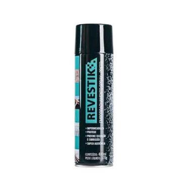 Imagem de Revestik Preto Spray 400ml Impermeabilizante Emborachamento - H7