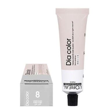 Imagem de Loreal Dia Color Tonalizante 8 Louro Claro 60g - Loreal Professionnel