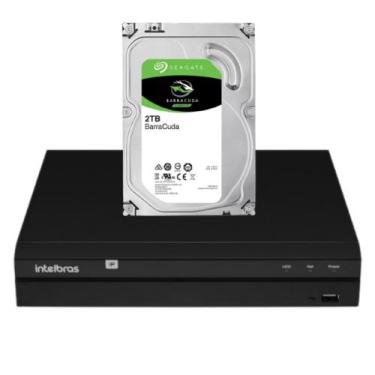 Imagem de Gravador NVD 1408 8 Canais IP Digital de Vídeo C/HD 2TB - intelbras